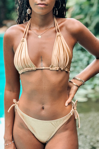 Naia Gold Bikini with Citrine || Calypso Collection - Shambori Spirit