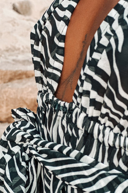 Yemaya Zebra Shiffon with Onyx - Shambori Spirit
